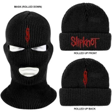 Slipknot, Čapica Logo, Unisex, Čierna