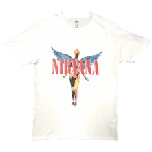 Nirvana, Tričko Angelic, Unisex, Biela