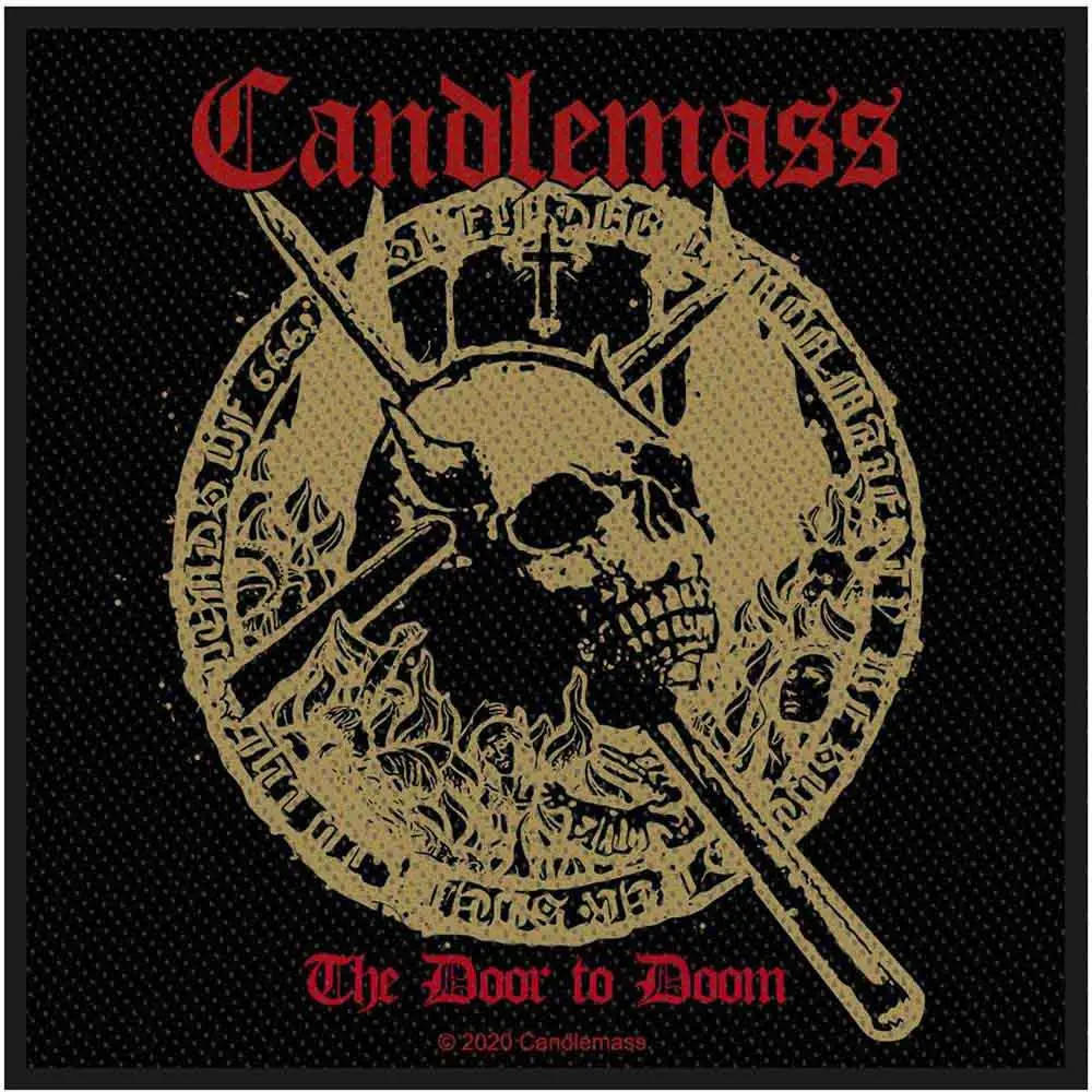 Candlemass – The Door to Doom (Nášivka)