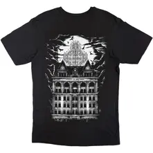 Unisex T-Shirt: Afraid Of The Dark (Black) (Back Print) thumbnail