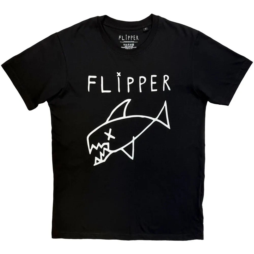 Unisex T-Shirt: Long Fish (Black)