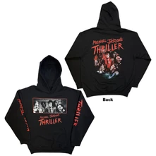 Michael Jackson, Mikina Thriller Zombies, Unisex, Čierna