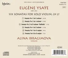 Alina Ibragimova – YSAYE: THE 6 SONATAS FOR SOLO VIOLIN (CD)