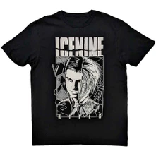 Ice Nine Kills, Tričko Shower Scene Split Face, Unisex, Čierna