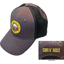 Guns N’ Roses, Šiltovka Circle Logo, Unisex, Šedá