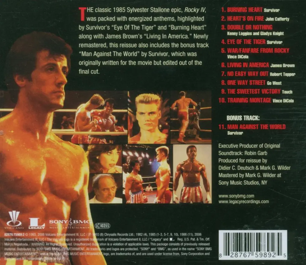 Rocky IV (Original Motion Picture Soundtrack)