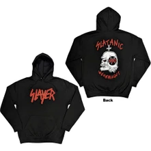 Slayer, Mikina Slatanic, Unisex, Čierna