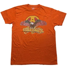 Aerosmith, Tričko Eagle, Unisex, Oranžová