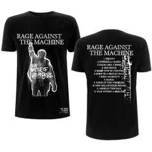 Rage Against the Machine, Tričko BOLA Album Cover, Unisex, Čierna