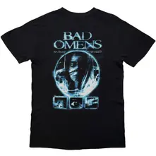 Unisex T-Shirt: Glowing Orb (Black) (Back Print) thumbnail