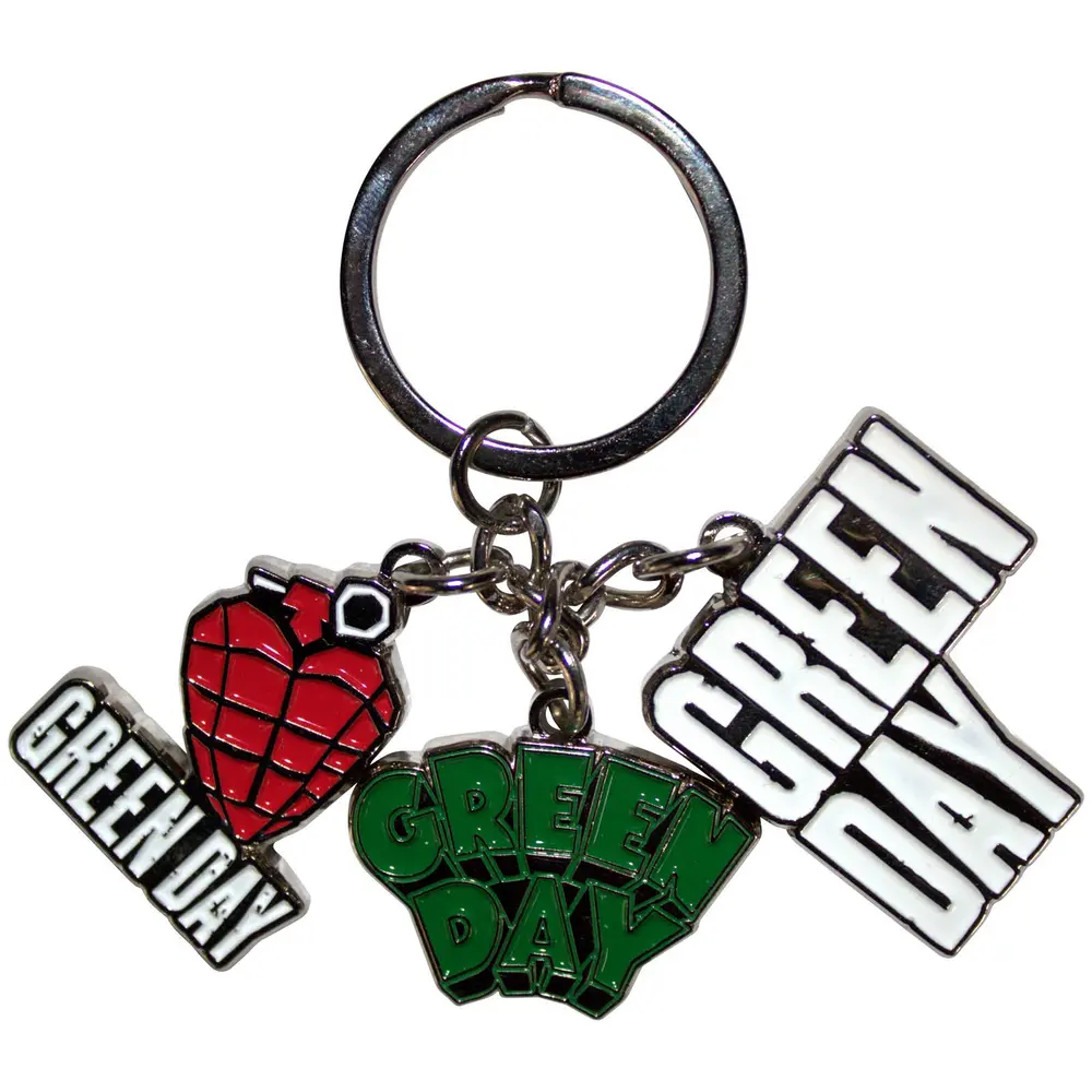 Green Day – Logo Charms (Kľúčenka)