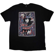 Syd Barrett, Tričko Melty Poster, Unisex, Čierna