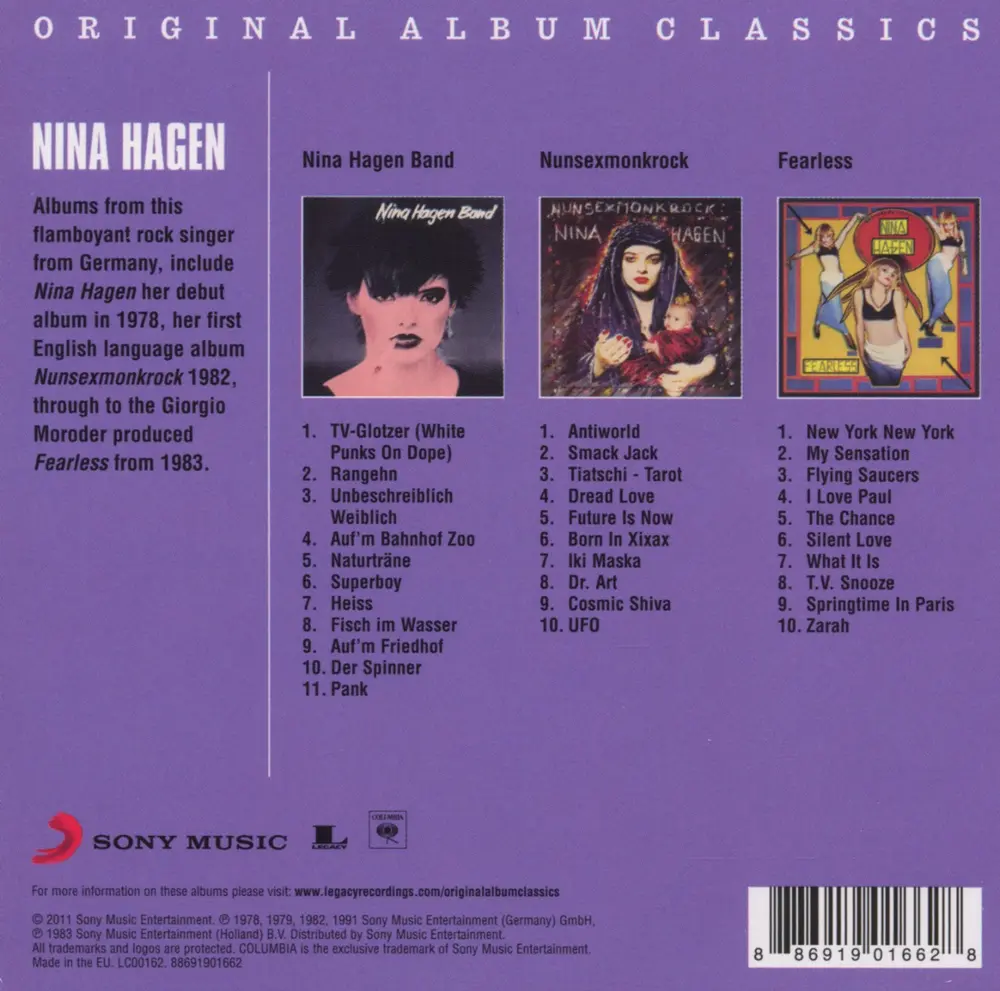 Nina Hagen – Original Album Classics (CD)