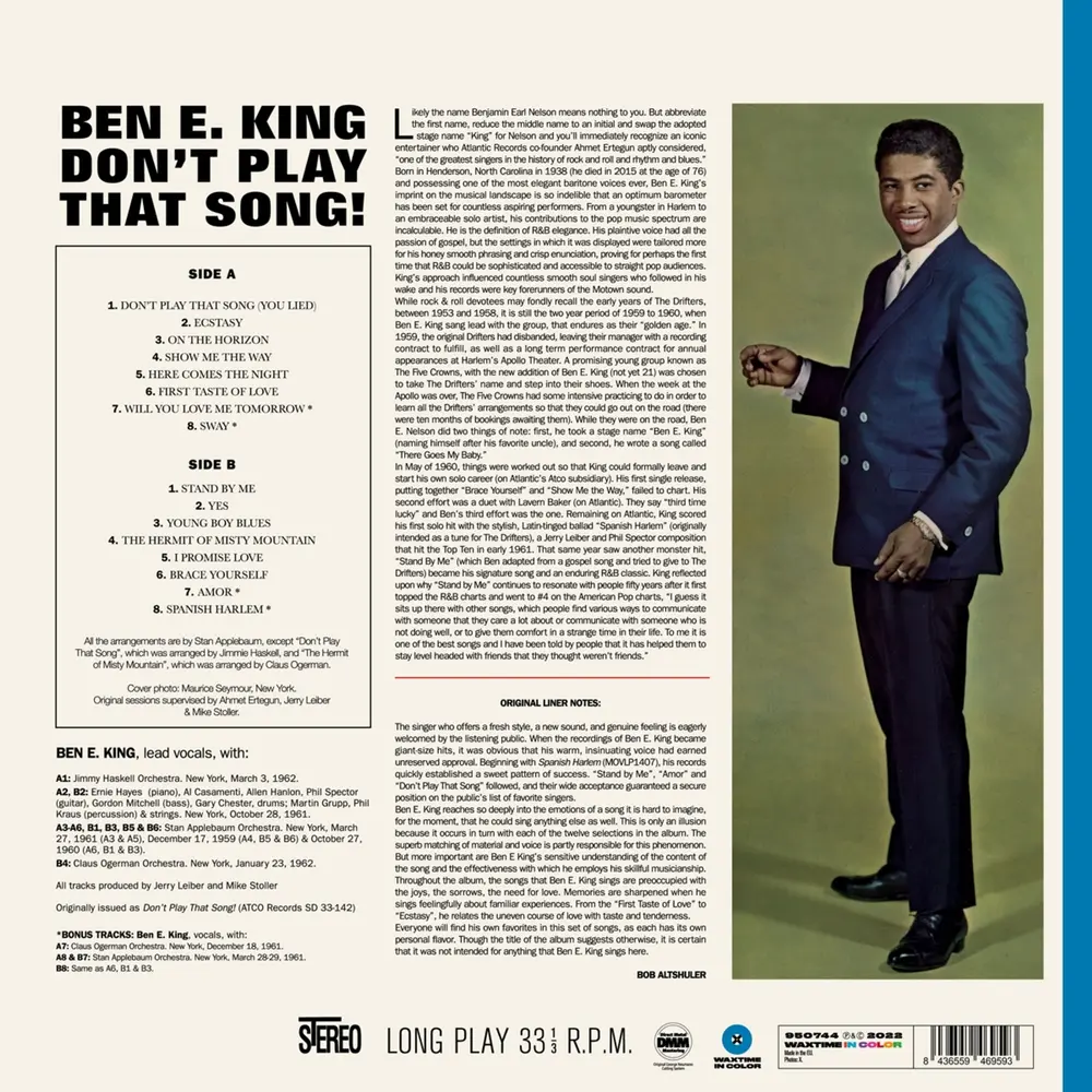 Don't Play That Song! (Blue Vinyl) (Direct Metal Mastering)