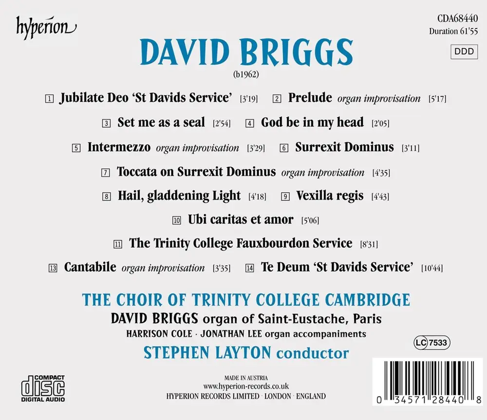 BRIGGS: HAIL GLADDENING LIGHT