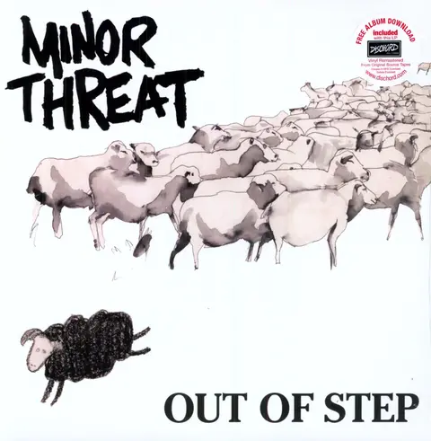 Minor Threat – Vinyl OUT OF STEP (MINI-ALBUM)