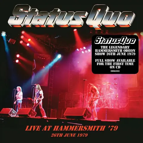 Status Quo – CD LIVE IN HAMMERSMITH 1979