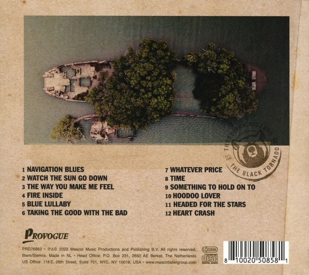 Thorbjørn Risager & The Black Tornado – NAVIGATION BLUES (CD)
