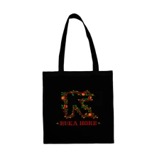 Ruka Hore, Taška Logo Folk, Unisex, Čierna