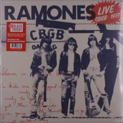 Live & CBGB's 1977 (Red Vinyl)
