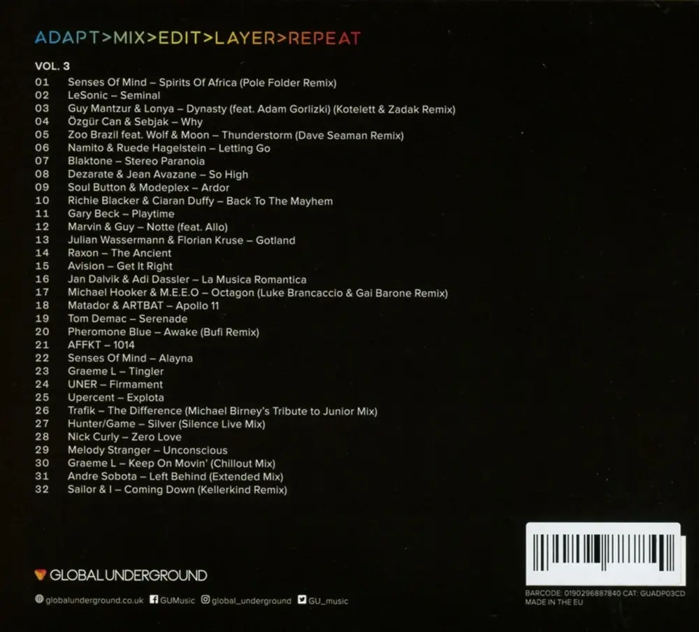 GLOBAL UNDERGROUND: ADAPT #3