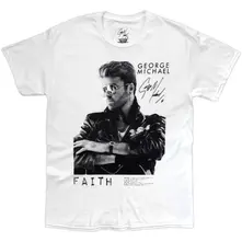 Unisex T-Shirt: Faith Tracklist (White) thumbnail