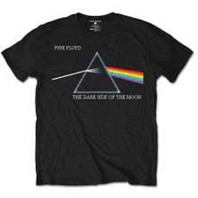 Pink Floyd, Tričko Dark Side of the Moon, Unisex, Čierna