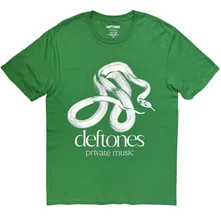 Tričko Unisex T-Shirt: Private Music Mono (Green)