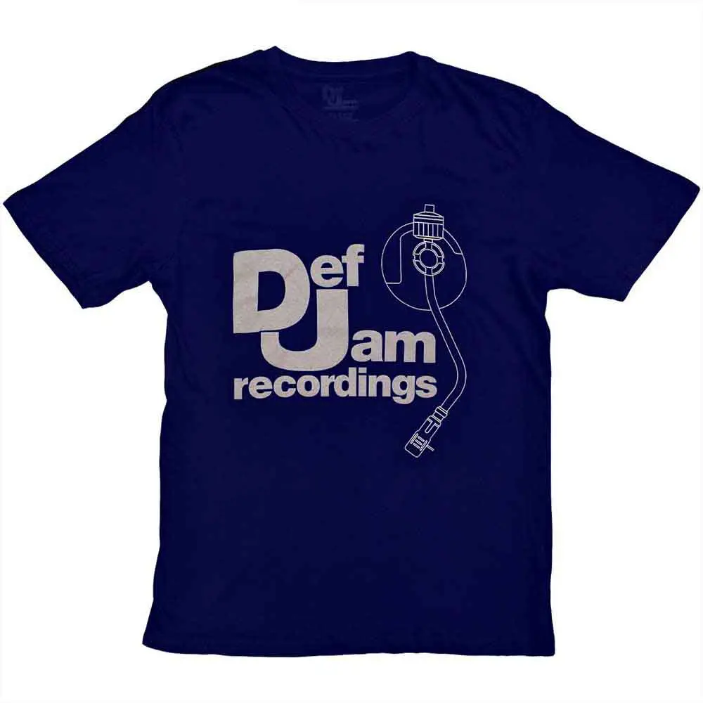 Unisex T-Shirt: Logo & Stylus (Navy Blue)