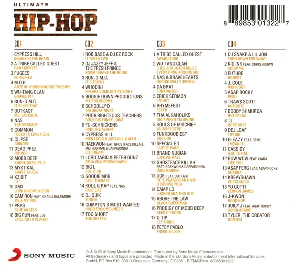 Ultimate... Hip-Hop (The Greatest Ever Hip-Hop Music)