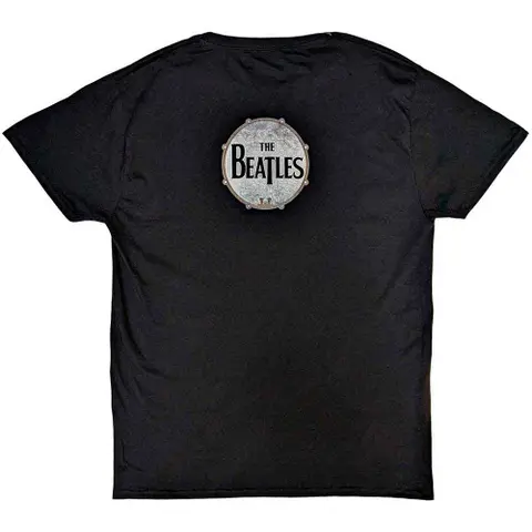 Tričko Vintage With The Beatles (Čierna), Unisex, Čierna