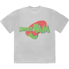 Space Jam – Retro Logo (Bianca) (Maglietta)
