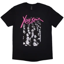 X-Ray Spex, Tričko 3D Cinema, Unisex, Čierna