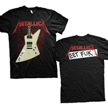 Metallica, Tričko Eet Fuk, Unisex, Čierna