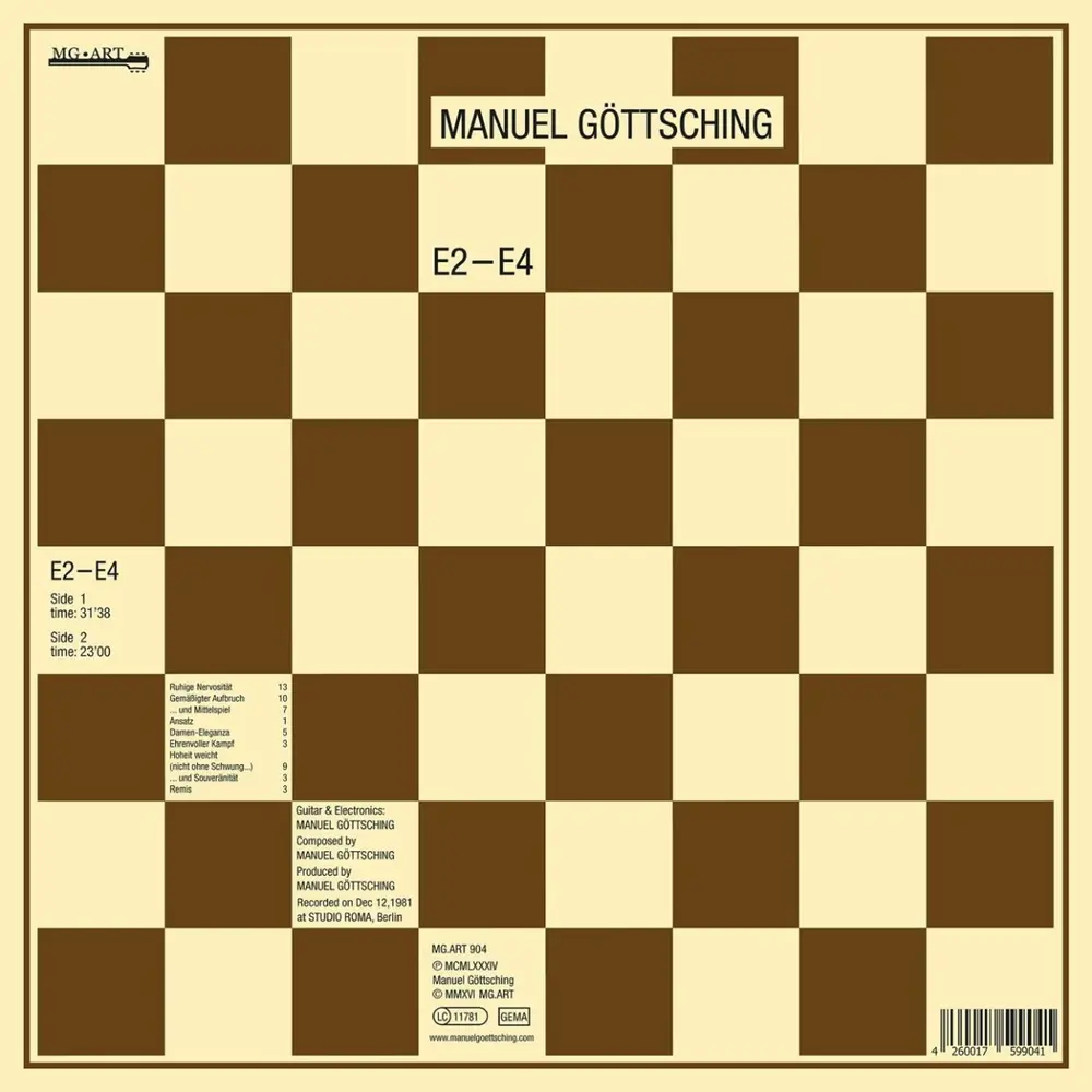 Manuel Göttsching – E2-E4/2016-35TH ANNIVERSARY EDITION (Vinyl)