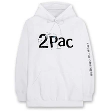 2Pac, Mikina I See No Changes, Unisex, Biela