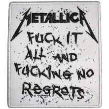 Metallica – No Regrets (Nažehlovačka)