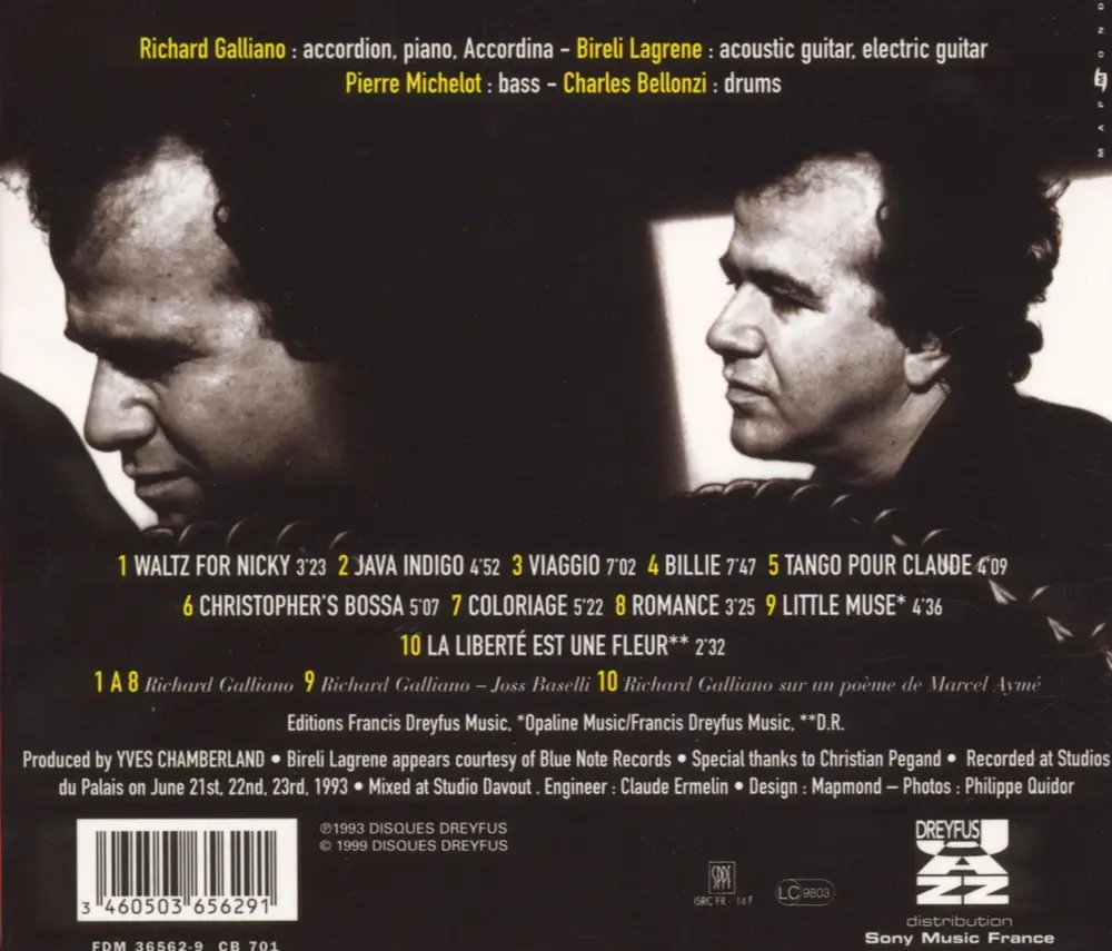 Richard Galliano – VIAGGIO (CD)