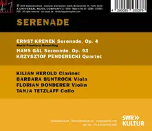 SERENADE FOR CLARINET & STRINGS thumbnail