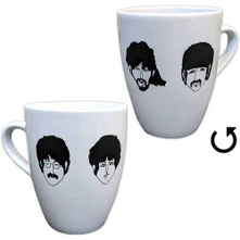 Hrnček Unboxed Mug: Yellow Submarine Faces Marrow (White)