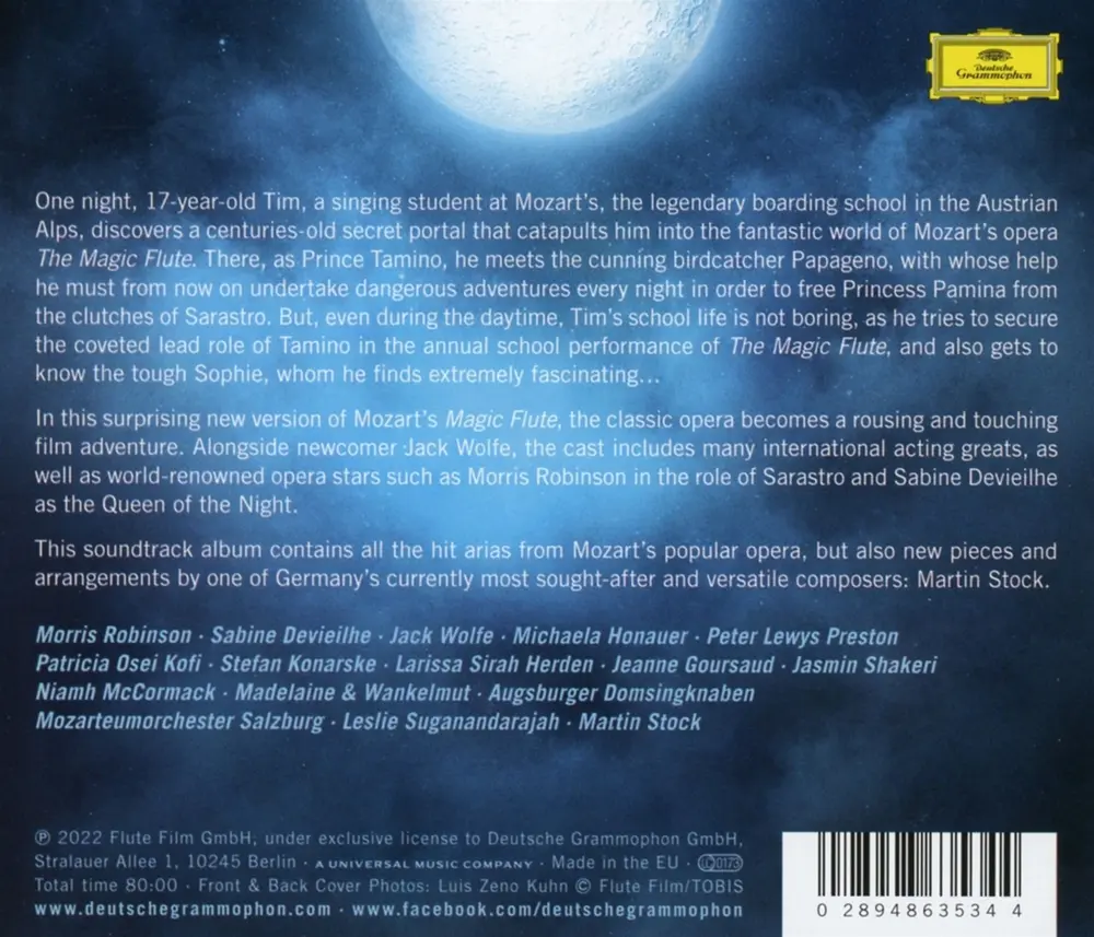 Wolfgang Amadeus Mozart – THE MAGIC FLUTE: DAS VERMACHTNIS DER ZAUBERFLOTE (CD)