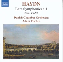 CD DANISH CHAMBER ORCHESTRA - HAYDN: LATE SYMPHONIES VOL. 1 NOS. 93-95