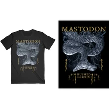 Mastodon, Tričko Hushed Snake, Unisex, Čierna