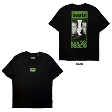 Unisex T-Shirt: Dublin 17 Aug Event (Black) (Back Print & Ex-Tour) thumbnail