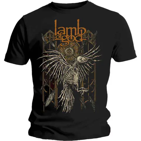 Lamb of God – Tričko Crow (Čierna), Unisex, Čierna