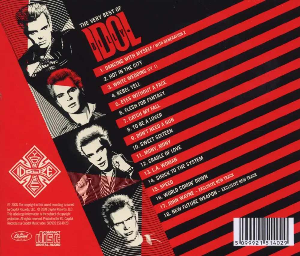 Billy Idol – IDOLIZE YOURSELF/BEST OF (CD)