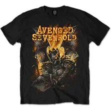 Avenged Sevenfold A7X, Tričko Atone, Unisex, Čierna