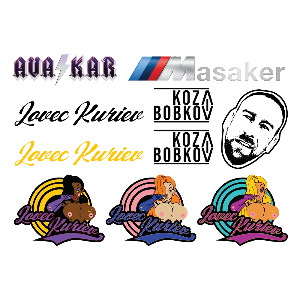 Stickerpack 2.0 (Lovec, Avakar, Masaker)