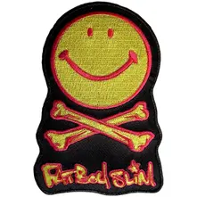 Woven Patch: Happy Face Logo thumbnail