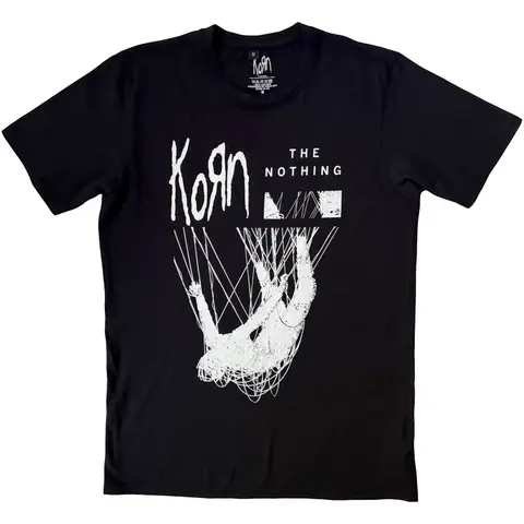 Korn – Tričko The Nothing, Unisex, Čierna